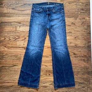 7 For All Mankind Dojo Flip Flop Trouser jeans